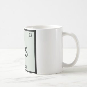 As - Airsoft Sports Chemistry Periodic Table Coffee Mug