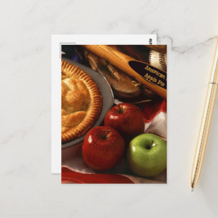 As American as Apple Pie Postcard