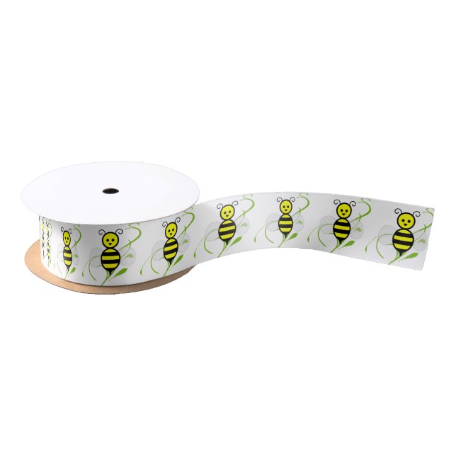 As Busy As A Bee Ribbon Satin Ribbon (Spool)