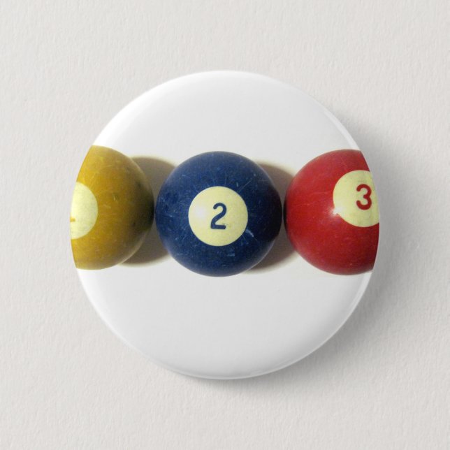 As Easy As, One, Two, or Three 2 Inch Round Button (Front)