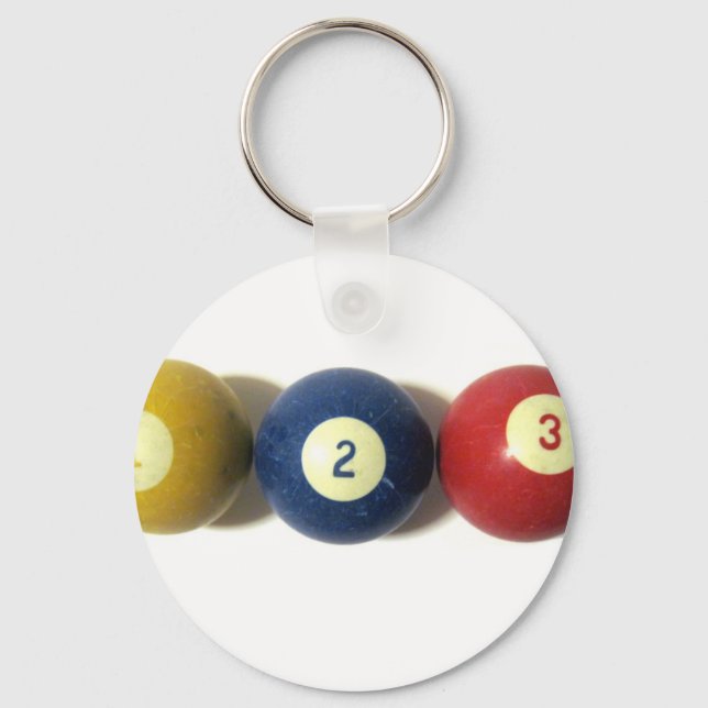 As Easy As, One, Two, or Three Keychain (Front)