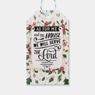 As For Me & My House Gift Tags