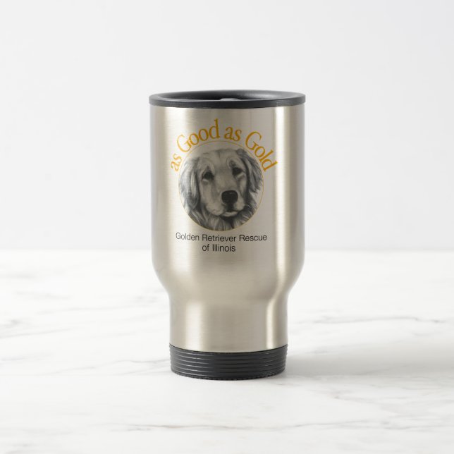 As Good as Gold Travel Mug (Center)