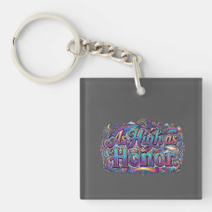 As High as Honour, t-shirt  Keychain