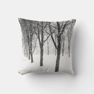 as I side with trees Throw Pillow