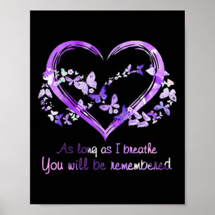 As Long As I Breathe You Will Be Remembered Butter Poster