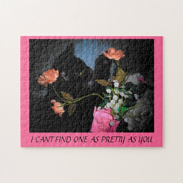 ...as pretty as you Valenpuzzle Jigsaw Puzzle (Horizontal)