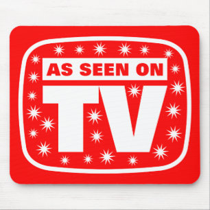 As Seen on TV - Customized Mouse Pad