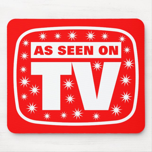 As Seen on TV - Customized Mouse Pad (Front)