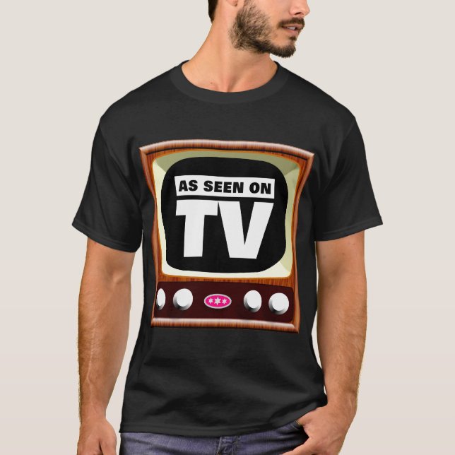 As Seen on TV - Retro TV - Customized - Customized T-Shirt (Front)