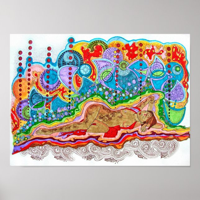 As She Dreams Poster (Front)