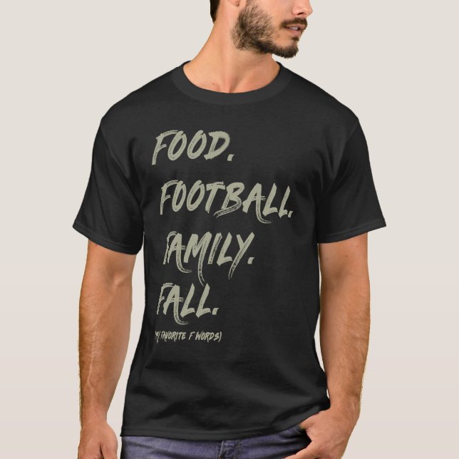 AS tees Food Family Football Fall