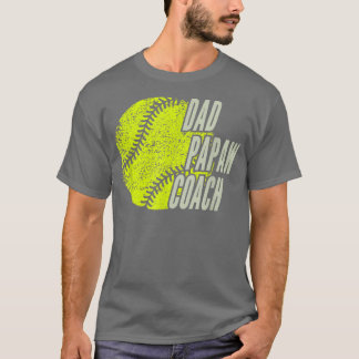 AS tees Softball Dad Papaw Coach 