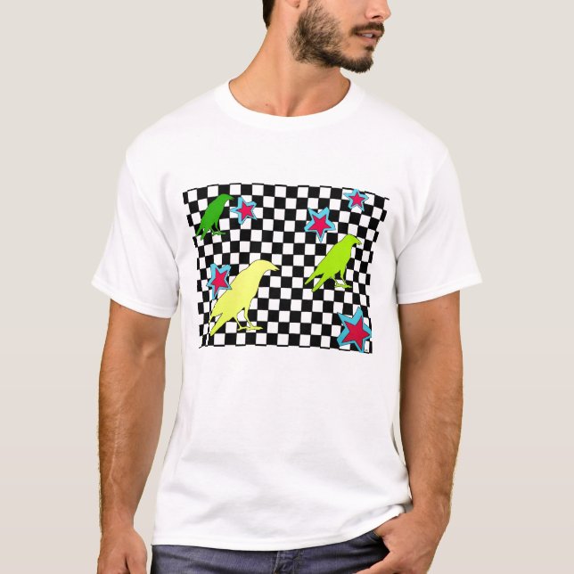 "As the crow flies" T-Shirt (Front)