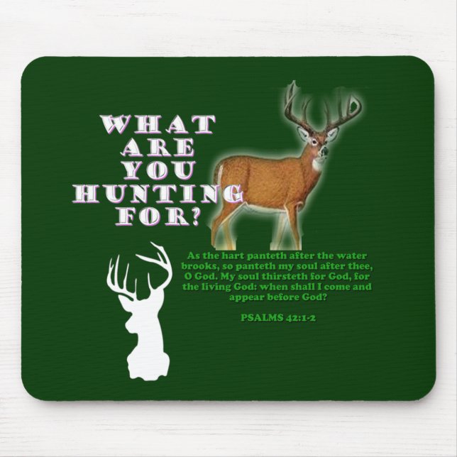 As the Deer Mouse Pad (Front)