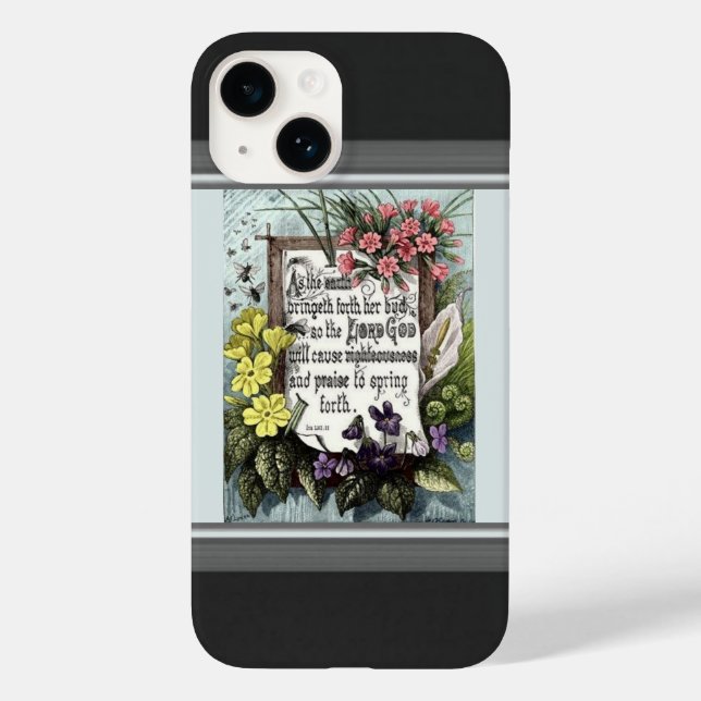 As The Earth Bringeth Forth Case-Mate iPhone Case (Back)