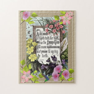 As The Earth Bringeth Forth Jigsaw Puzzle