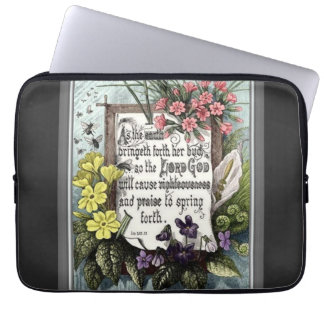 As The Earth Bringeth Forth Laptop Sleeve
