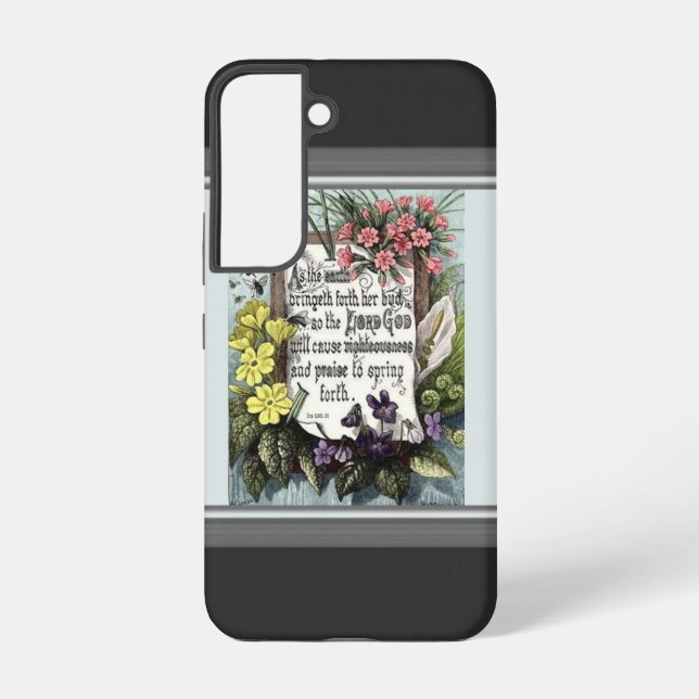 As The Earth Bringeth Forth  Samsung Galaxy S22 Case (Back)