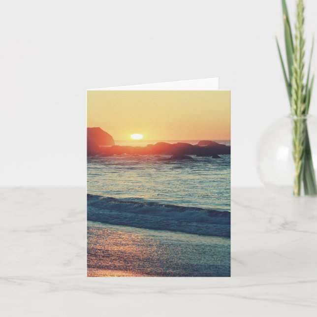 As the Sun sets...... Card (Front)