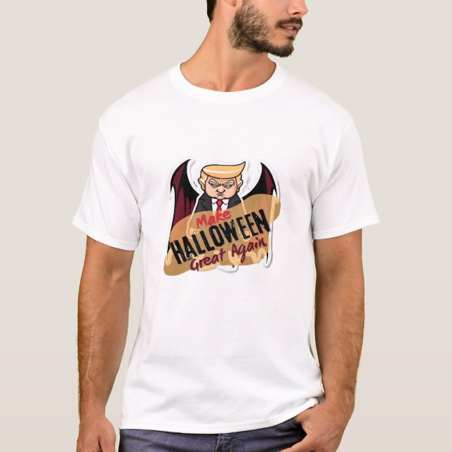 As Vampire - Make Halloween Great Again. Classic T-Shirt (Front)