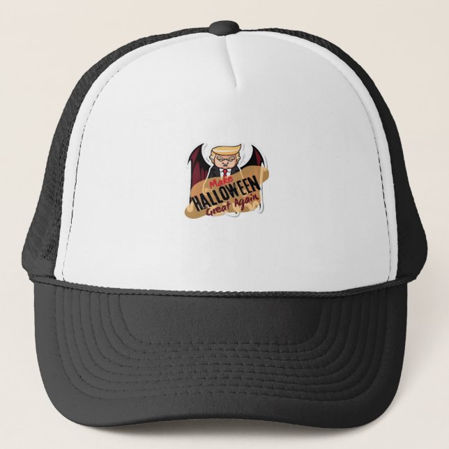 As Vampire - Make Halloween Great Again. Classic Trucker Hat (Front)