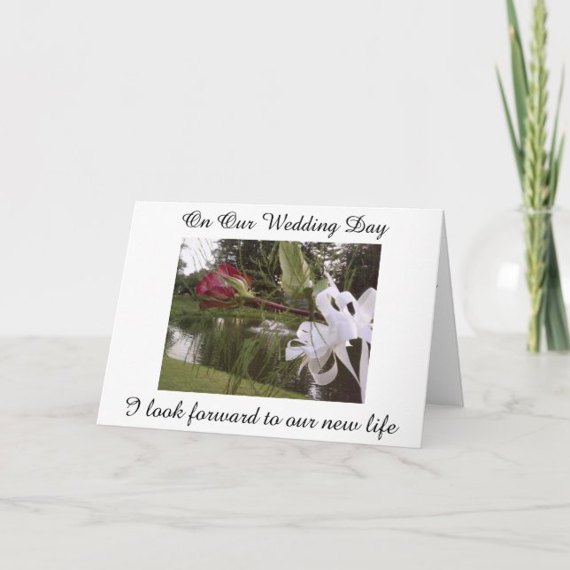 AS WE MARRY-NEW ADVENTURES/YOU BY MY SIDE FOREVER CARD (Front)
