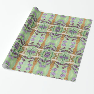 As Wise As The Dragonflies Art Wrapping Paper