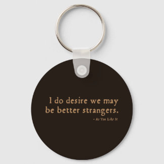 As You Like It Insult (16thC version) Keychain