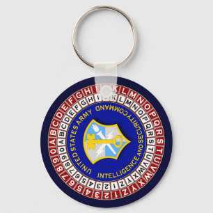 ASA Cipher Wheel 3 Keychain