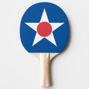 Asahikawa city flag Hokkaido prefecture japan symb Ping Pong Paddle