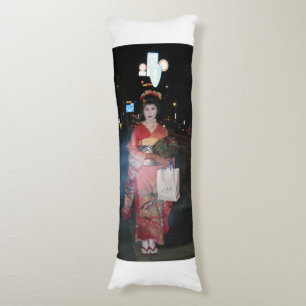 Asakusa Geisha Neo Tokyo Body Pillow