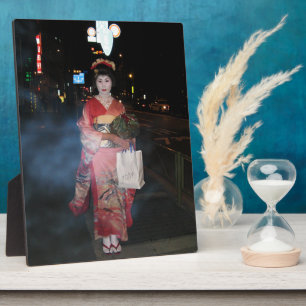 Asakusa Geisha Neo Tokyo Plaque
