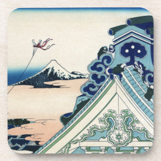 Asakusa Hongan temple 36 views Mt Fuji Japan  Coaster