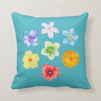 Asana Arts - Seven Flower Chakra & Tulip Cushion
