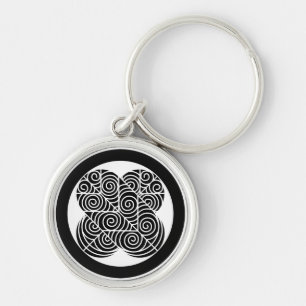 Asano Hawk feathers Keychain