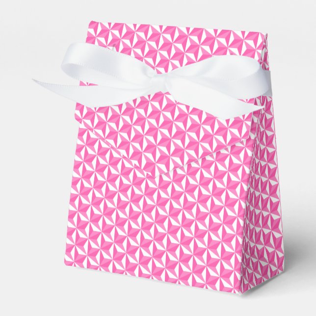 Asanoha motive Sakura model Favor Box (Front Side)