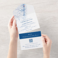 Asbury Park New Jersey Map Elegant Navy Wedding