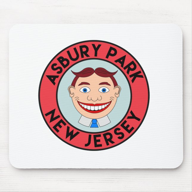 Asbury Park, New Jersey Mouse Pad (Front)