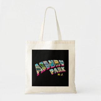 Asbury Park NJ Shirt Retro New Jersey Souvenir Tote Bag