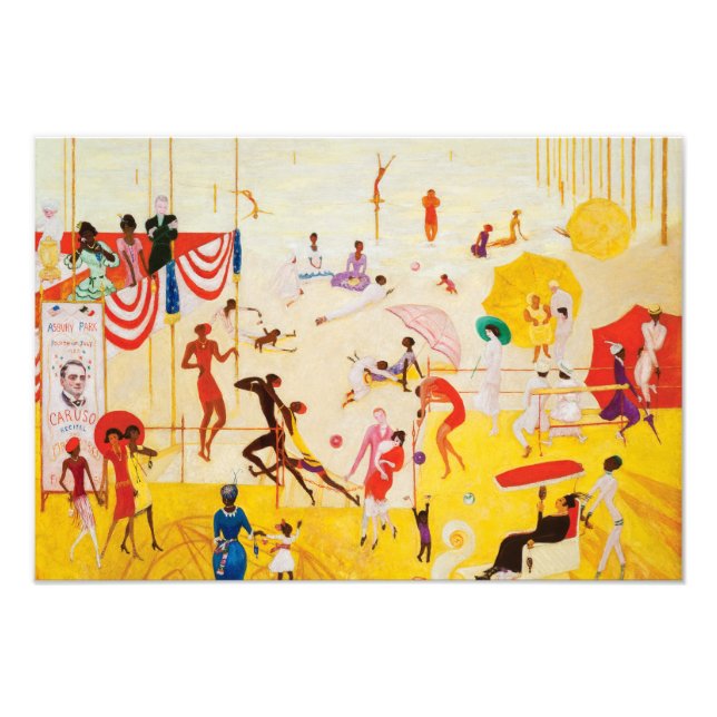 Asbury Park South, 1920 by Florine Stettheimer Photo Print (Front)