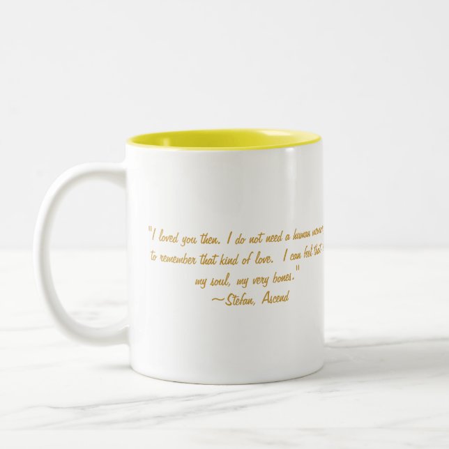 Ascend The Vampire Destiny Series Book 4 Two-Tone Coffee Mug (Left)