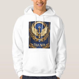 "Ascend to Triumph: Crystal Eagle Emblem" Hoodie