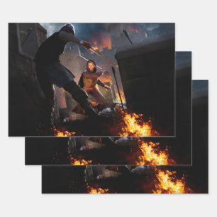 Ascendant d'épée - Jeu de feuilles de papier d'env