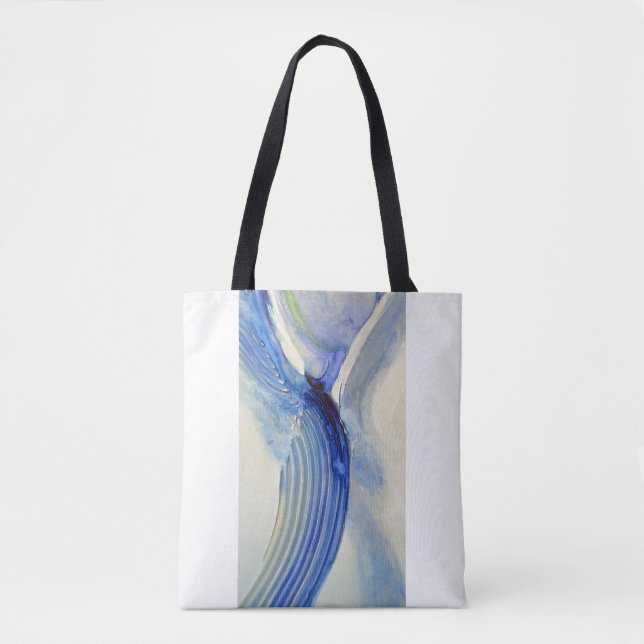 "Ascending Indigo" Tom Hanson Art Tote Bag (Front)
