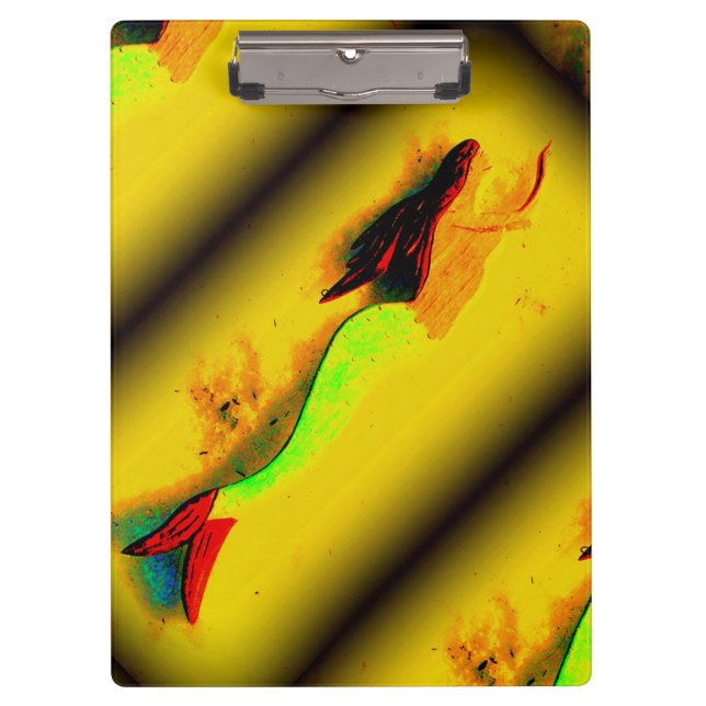 ascending mermaid clipboard (Front)