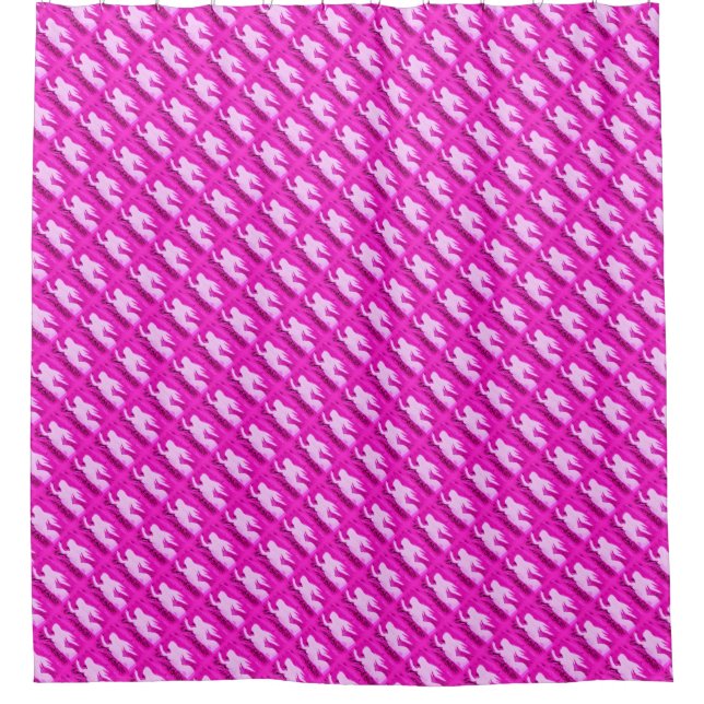 ascending pink mermaids pattern (Front)