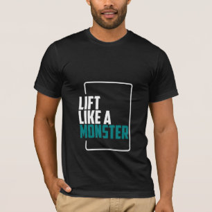 Ascenseur Comme Un Monstre - T-Shirt De Salle De S