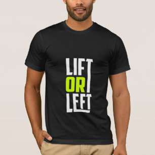 Ascenseur Ou À Gauche - T-Shirt Gym