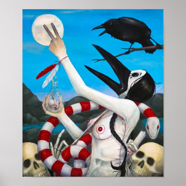 "Ascension" by Christiane Cegavske Poster (Front)